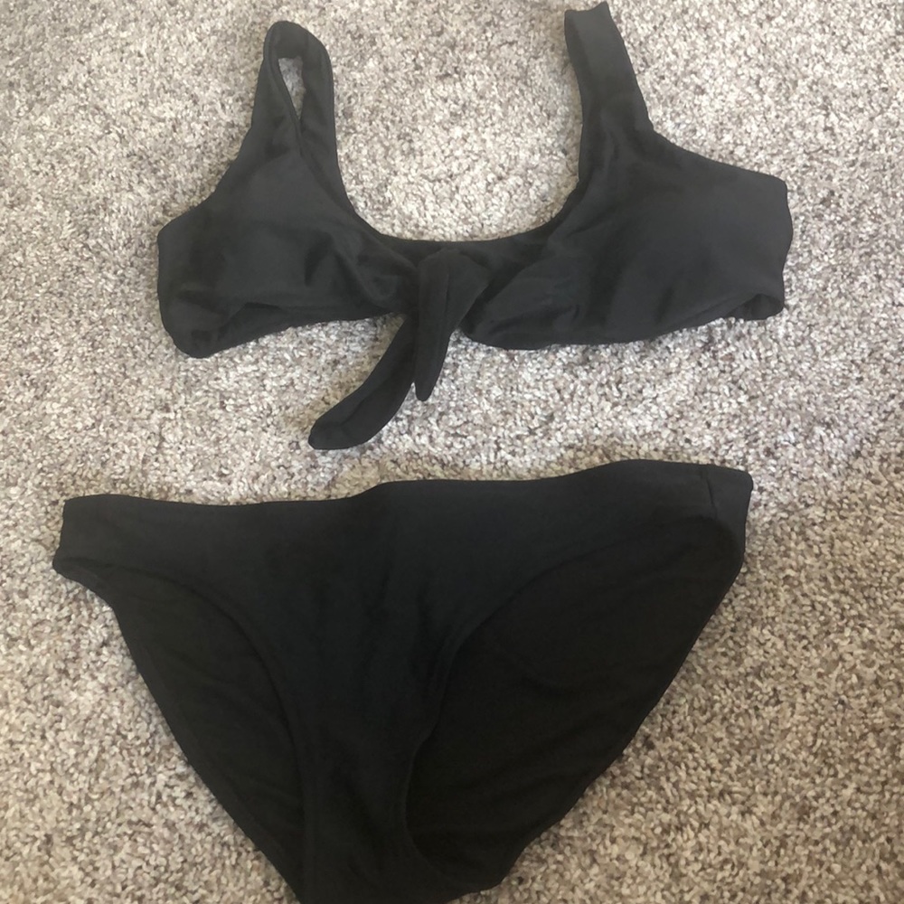 Black swimsuit